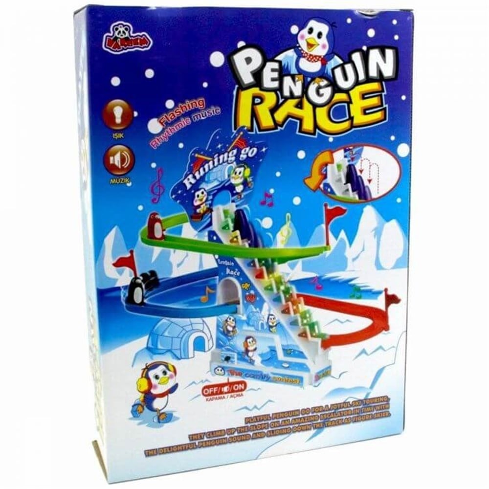 PENGUEN DONDOLAS OYUNU ISIKLI VE SESLI Toystop N315F 5577