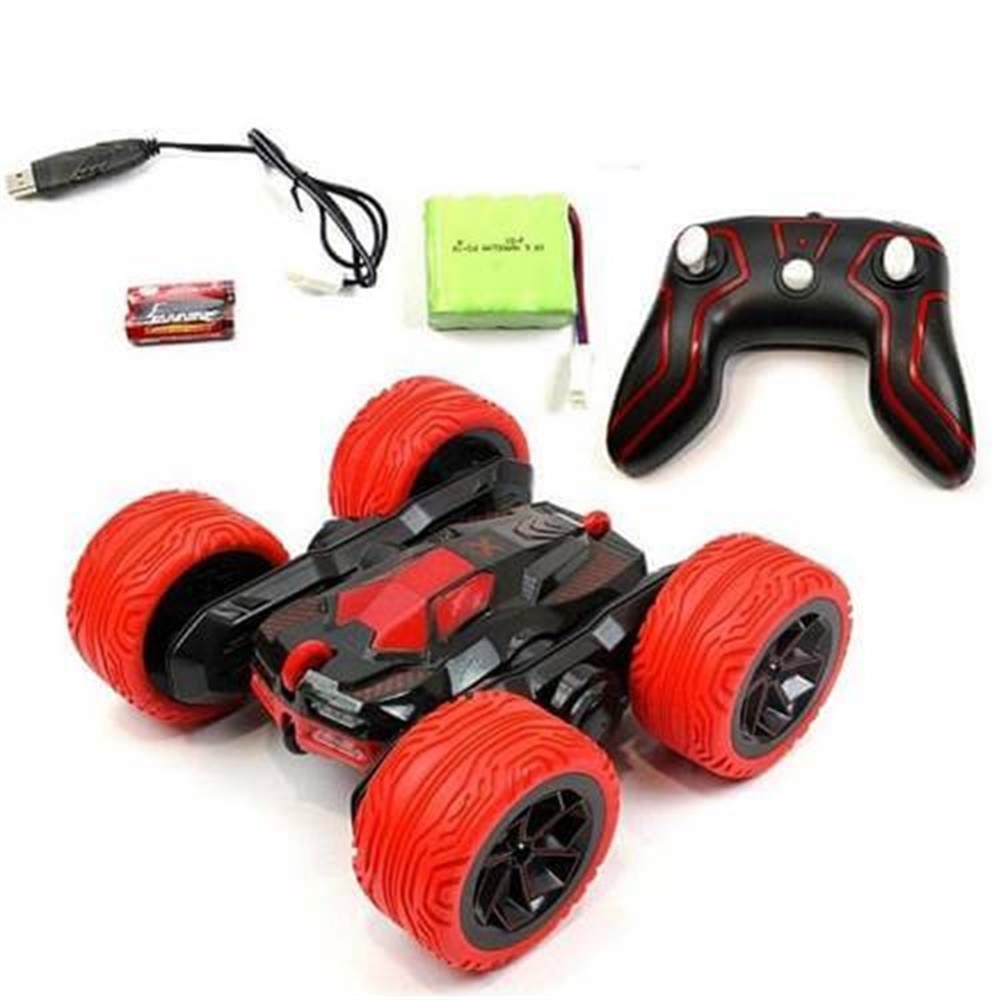 UZAKTAN KUMANDALI 1:16 SARJLI ATOM MAX AKROBASI ARABASI SIYAH Toystop N838P HBNB1601