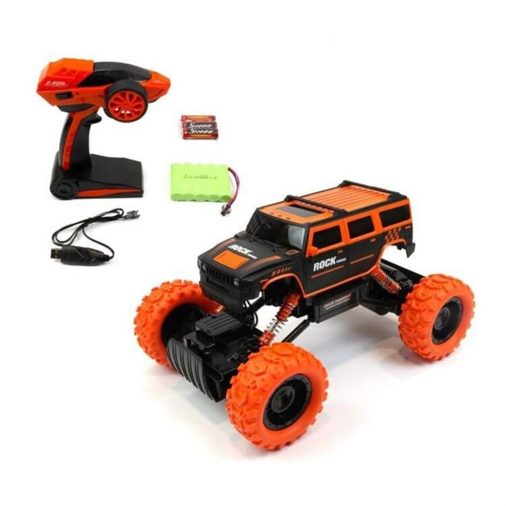 UZAKTAN KUMANDALI 1:14 4 CEKER SARJLI ROCK OFF ARABA Toystop N838P HBPY1403