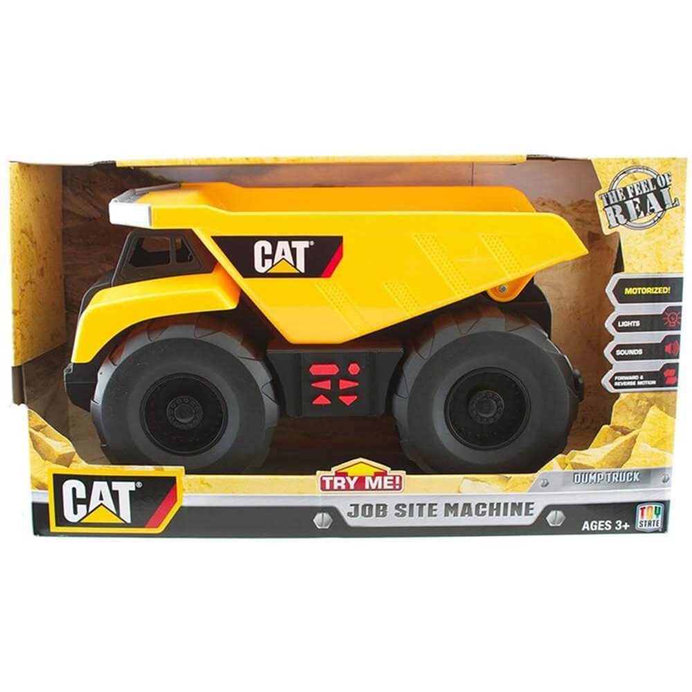 CAT SESLI FULL FONKSIYONLU DUMP TRUCK IS MAKINASI Toystop NC35641