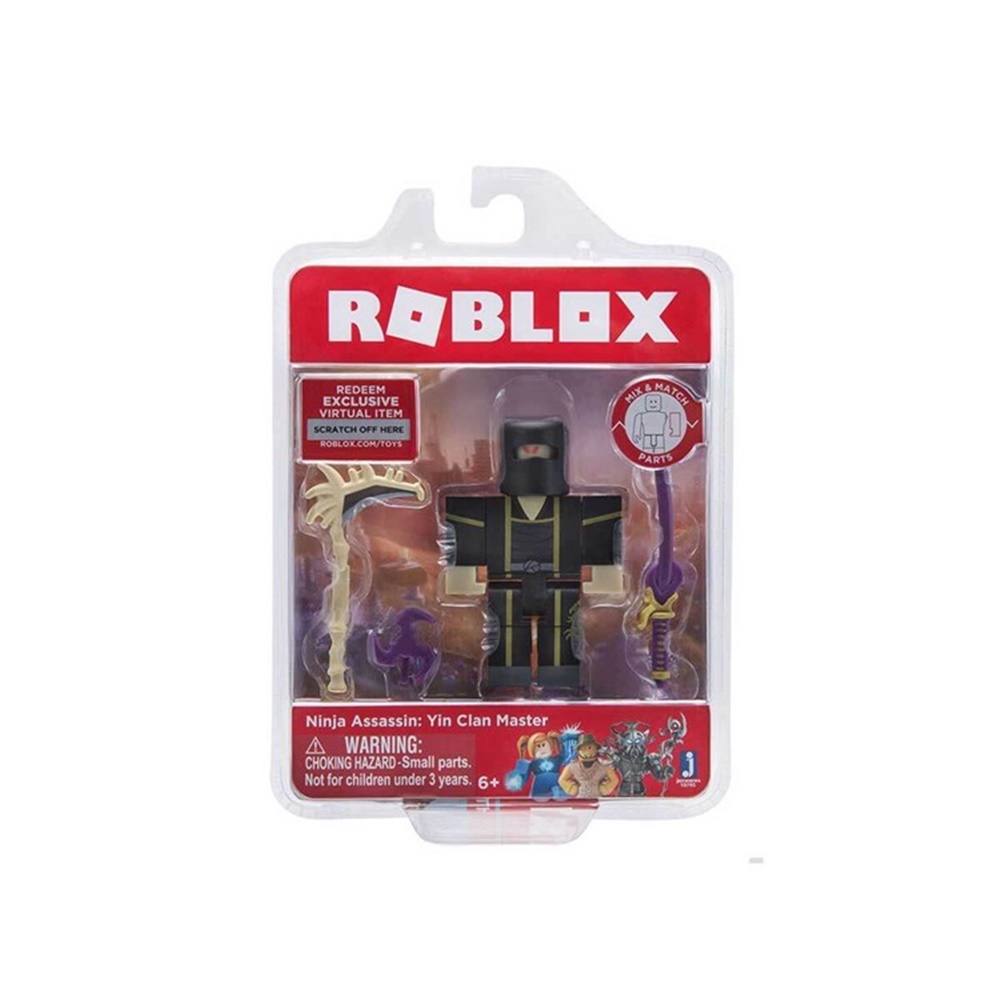 ROBLOX FIGUR PAKETI W4-10705X4 NINJA ASSASSIN YIN CLAN MASTER Toystop RBL15000 NA