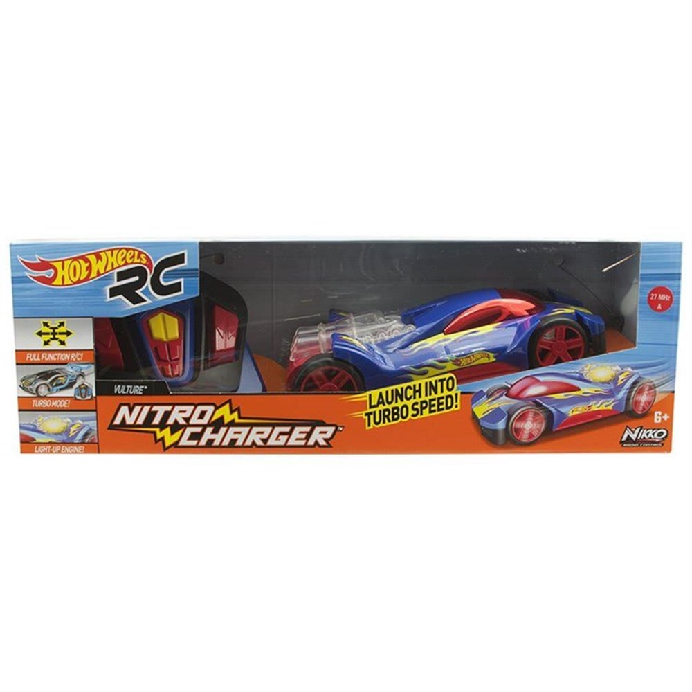 HOT WHEELS NITRO CHARGER UZAKTAN KUMANDALI ARABA VULTURE Toystop TYS90480