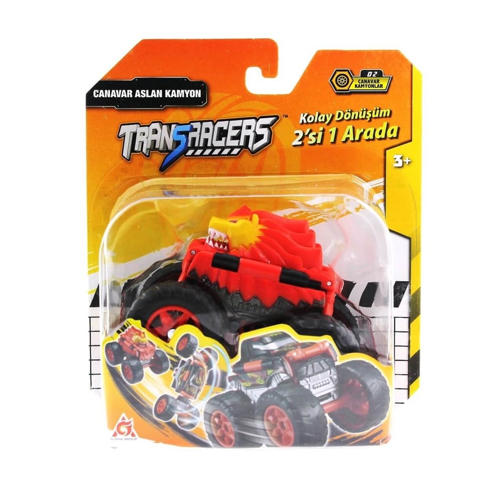 Transracers Monster Araçlar Canavar Aslan Kamyon Transracers 463875-A2