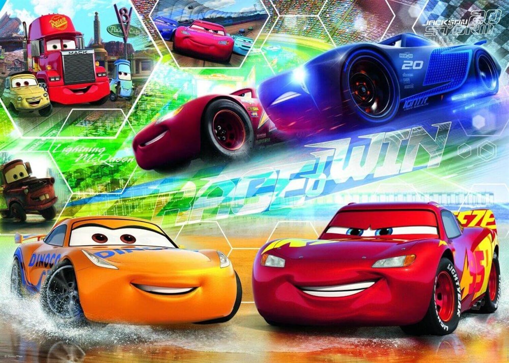 Trefl Puzzle Road To Vıctory / Dısnet Cars 3 200 Parça HD13232 Trefl HD13232