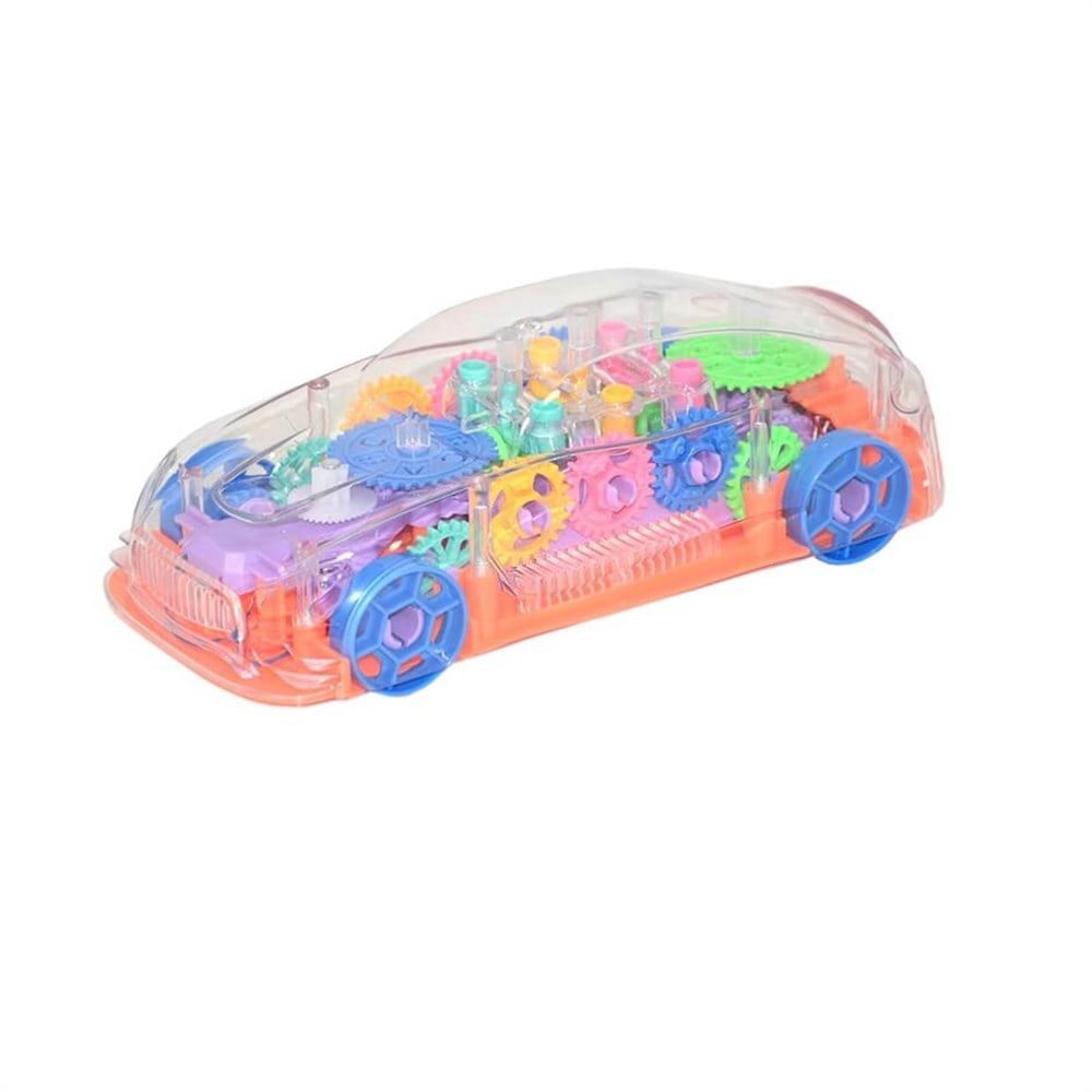Müzikli ve Işıklı Şeffaf Araba Vardem LZH M66107