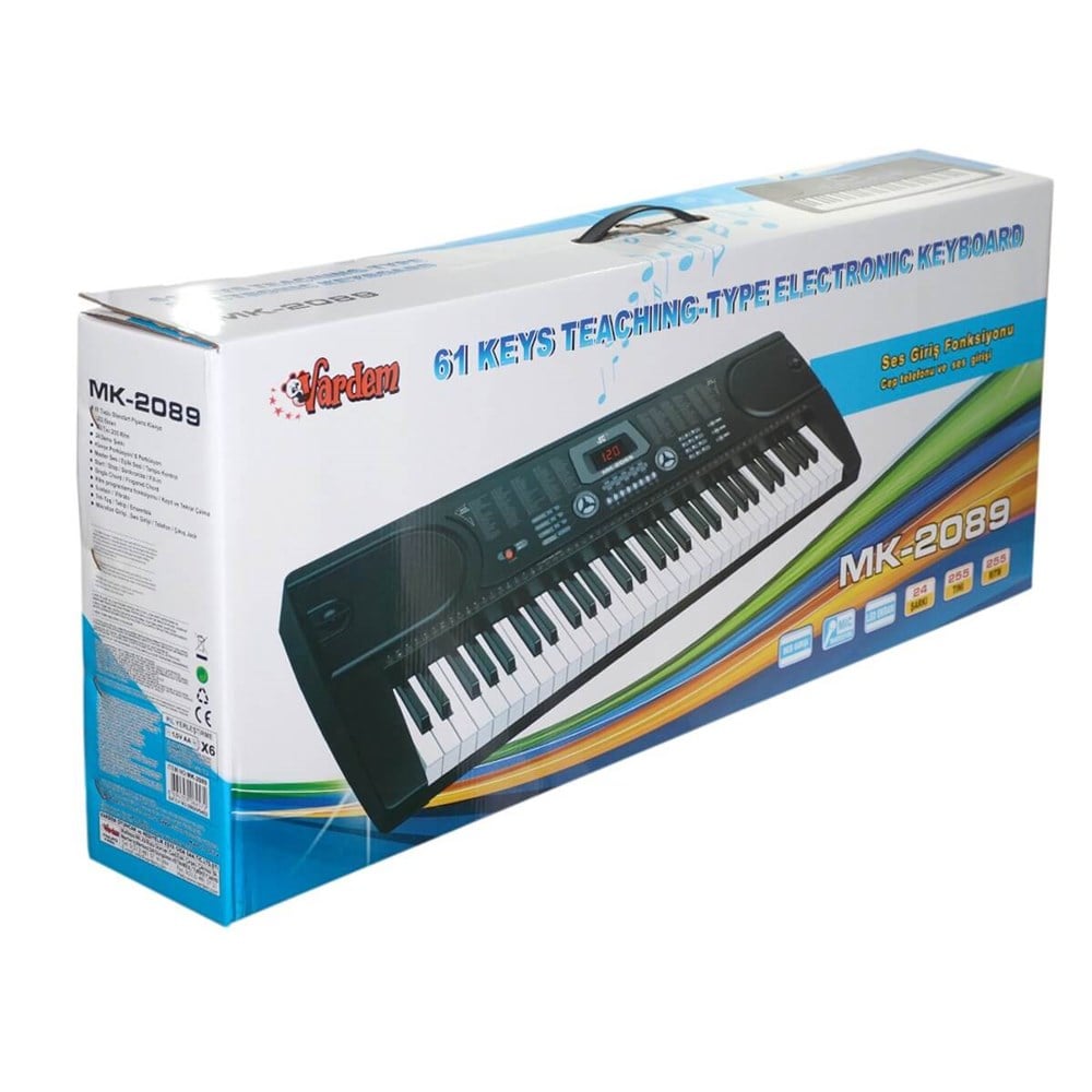 61 Tuşlu Büyük Boy Elektronik Org Vardem MK 2089
