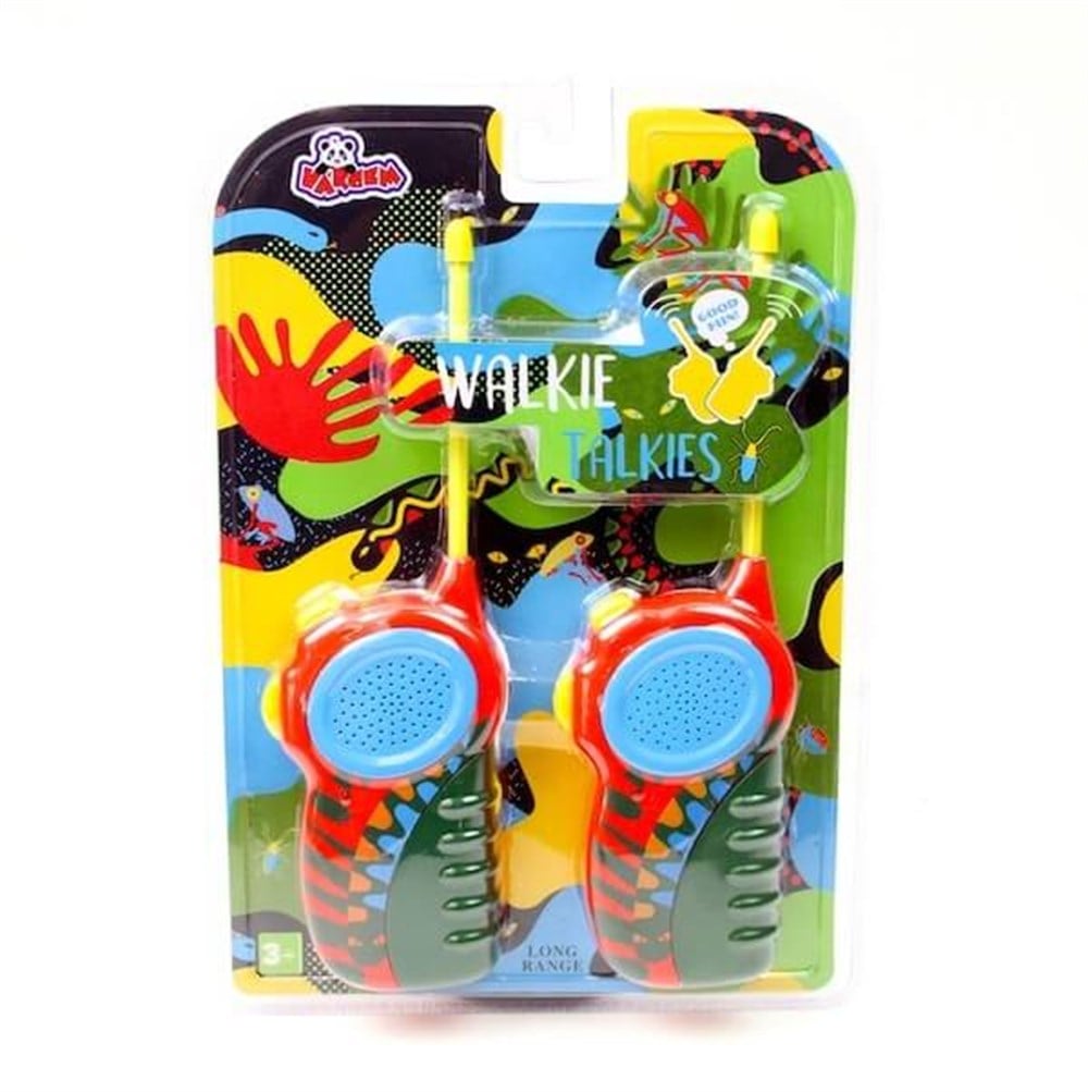 Walkie Talkie 80 Metre 40 Mhz Kırmızı Vardem N323V ZR33115