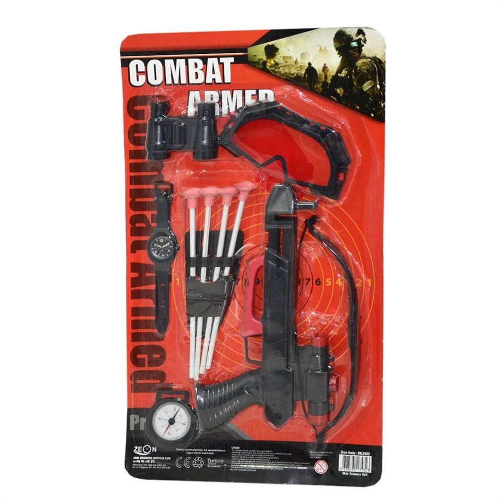Zeon Oklu Tabanca Seti ZN-2922 Zeon Oyuncak ZN 2922