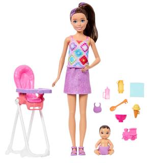 BARBIE BEBEK BAKICISI SKIPPER BEBEK MAMA SANDALYELI OYUN SETI JKC16-JJB45 Diğer JJB45