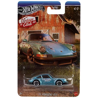 HOT WHEELS VINTAGE PREMIUM ARABALAR 71 PORSCHE 911 HRT81-JKY34 Diğer JKY34