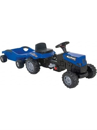 PILSAN POWER PEDALLI BIG TROLLEY TRAKTOR MAVI 07 320 Diğer PLS 07 320 M
