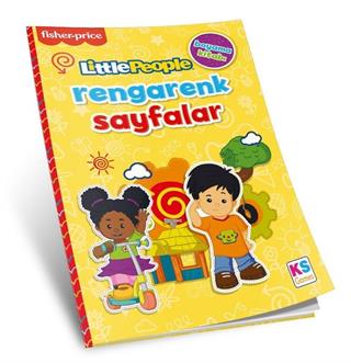 FP LITTLE PEOPLE COLORING BOOK RENGARENK SAYFALAR SARI Diğer FP 13439