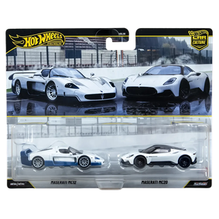 Hot Wheels Premium Car Culture 2’li Maserati MC12 & Maserati MC20 HBL96-JHW55 Hot Wheels JHW55
