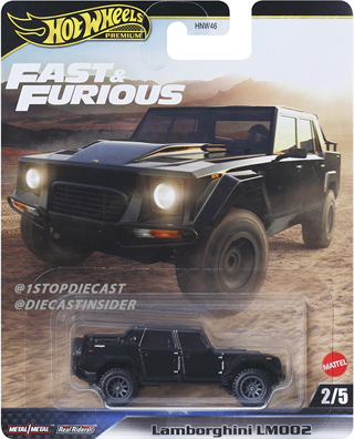 HOT WHEELS PREMIUM FAST & FURIOUS LAMBORGHINI LM002 HNW46-JBL86 Diğer JBL86