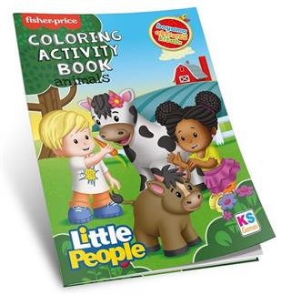 FP LITTLE PEOPLE COLORING ACTIVITY BOOK ANIMALS Diğer FP 13441