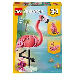 LEGO CREATOR VAHSI HAYVANLAR PEMBE FLAMINGO 31170 Diğer LMC31170