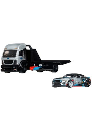 Hot Wheels Team Transport 2024 Ford Mustang RTR Spec 5 FD & Aero Lift FLF56-JHX92 Hot Wheels JHX92