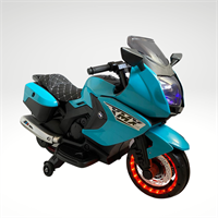 Babyhope 438 XMX-316 Akülü Motor 12v Turkuaz Babyhope BYB MT003 T