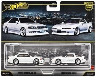Hot Wheels Premium Car Culture 2’li Toyota Chaser JZX100 & 1989 Toyota Supra HBL96-JHW57 Hot Wheels JHW57