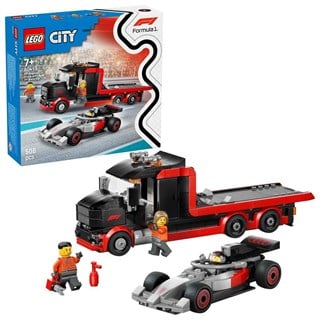 LEGO CITY AUDI F1® YARIS ARABALI F1 SERGILEME KAMYONU 60493 Diğer LSC60493