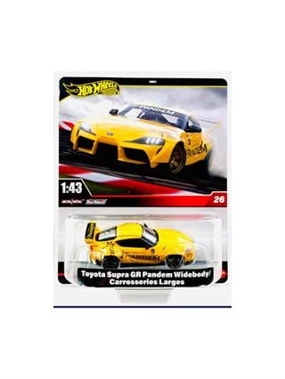 Hot Wheels 1:43 Premium Arabalar Toyota Supra GR Pandem Widebody Carrosseries Large HMD41-JCN77 Hot Wheels JCN77