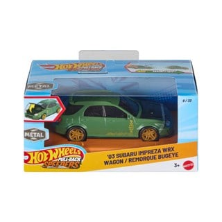 Hot Wheels Pull-Back Speeders 93 Subaru Impreza WRX Wagon/remorque Bagages HPR70-JKP91 Hot Wheels JKP91