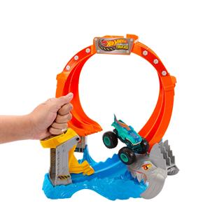 HOT WHEELS CANAVAR KAMYONLAR KOPEKBALIGI PARCALAMA PISTI JFR08 Diğer JFR08
