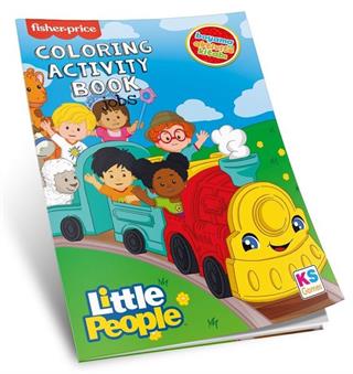 FP LITTLE PEOPLE COLORING ACTIVITY BOOK JOBS Diğer FP 13442