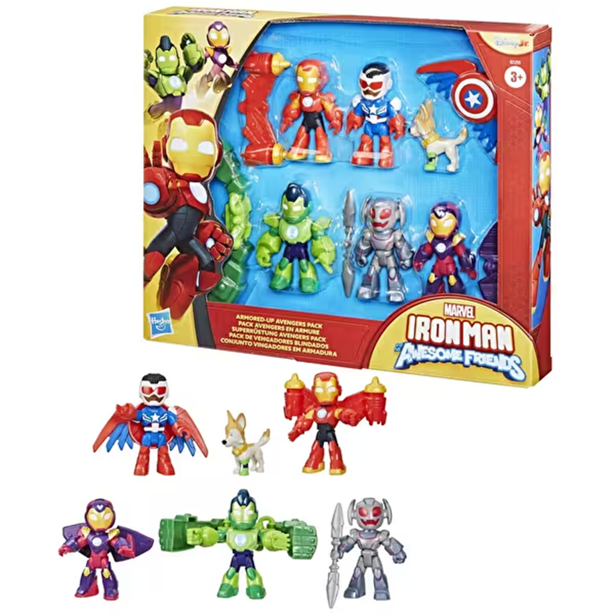 Marvel Iron Man ve Muhteşem Arkadaşları Zırhlı Yenilmezler Paketi