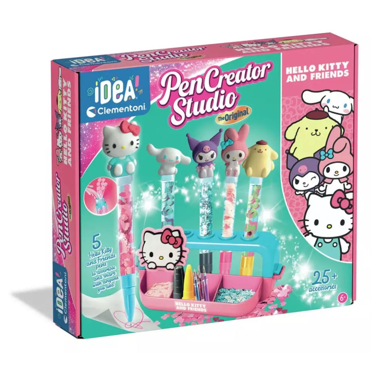 Clementoni Hello Kitty ve Arkadaşları Kalem Tasarım Stüdyosu El