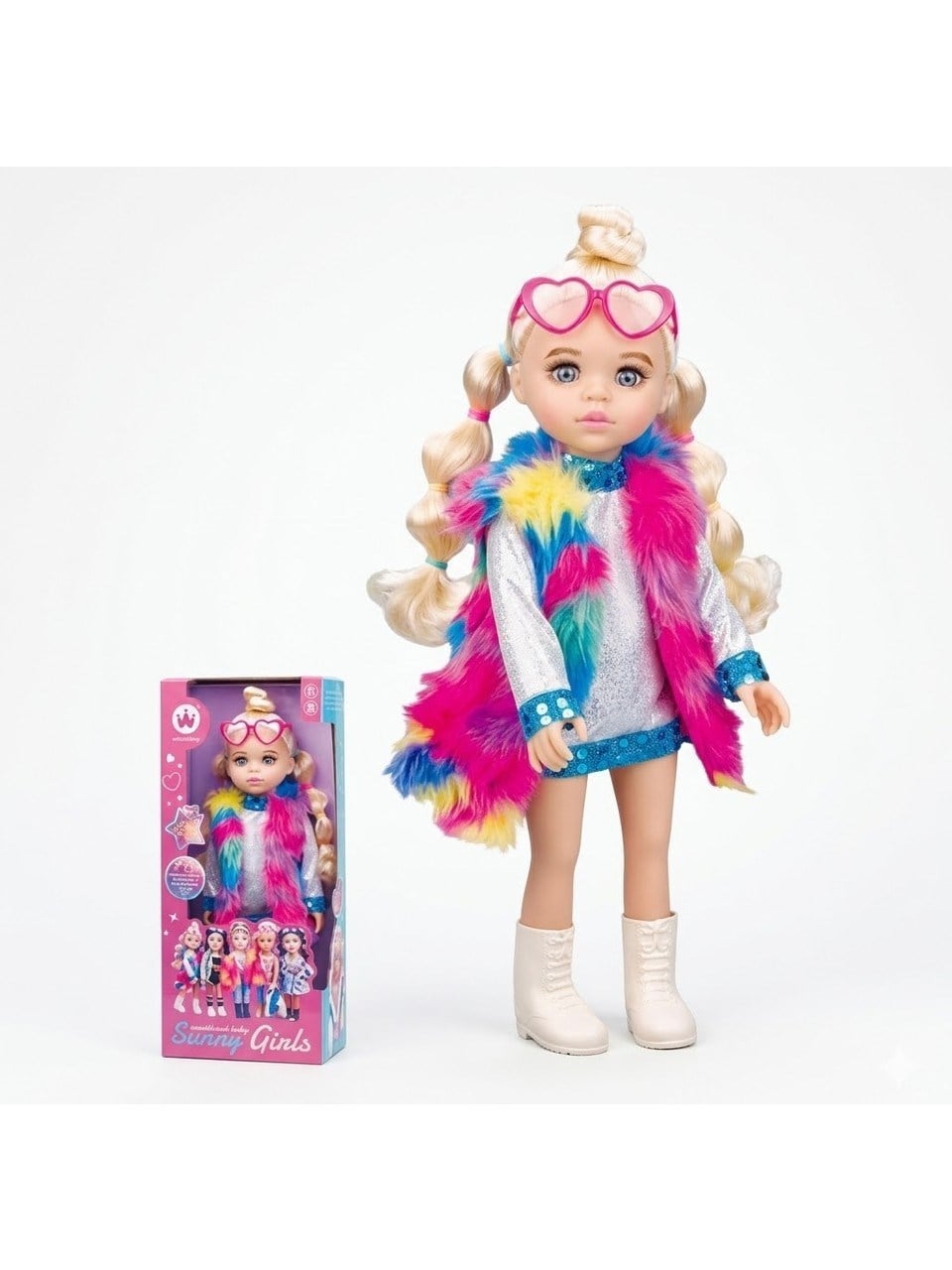 CTOY TATLI MODA OYUNCAK BEBEK 16 INCH 07B Diğer CTOY W16N 07B