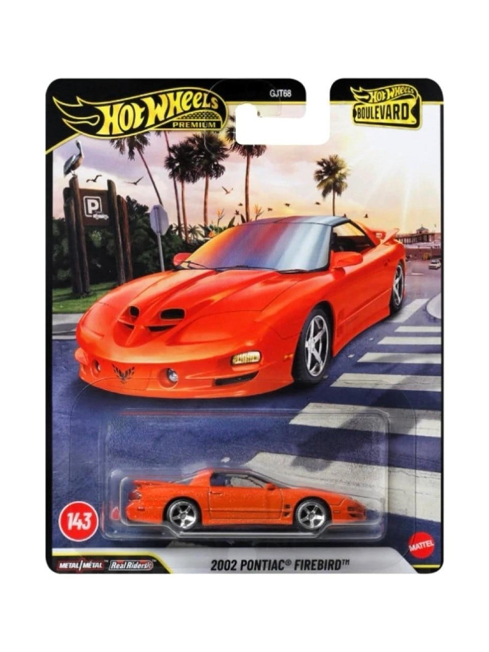 HOT WHEELS PREMIUM BOULEVARD 2002 PONTIAC FIREBIRD GJT68-JHW17 Diğer JHW17
