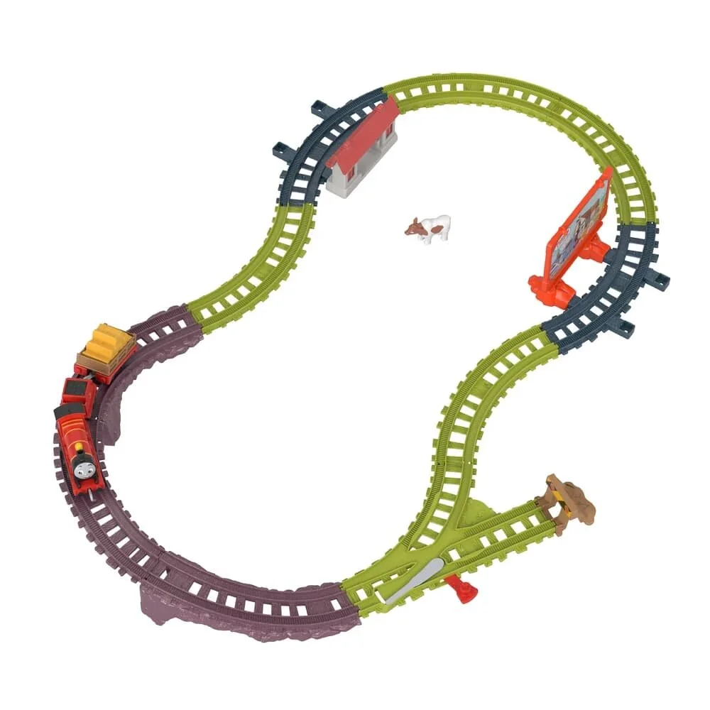 THOMAS VE ARKADASLARI TREN SETI SUR BIRAK JAMES AND THE COW CORRAL HGY82-HWX66 Diğer HWX66