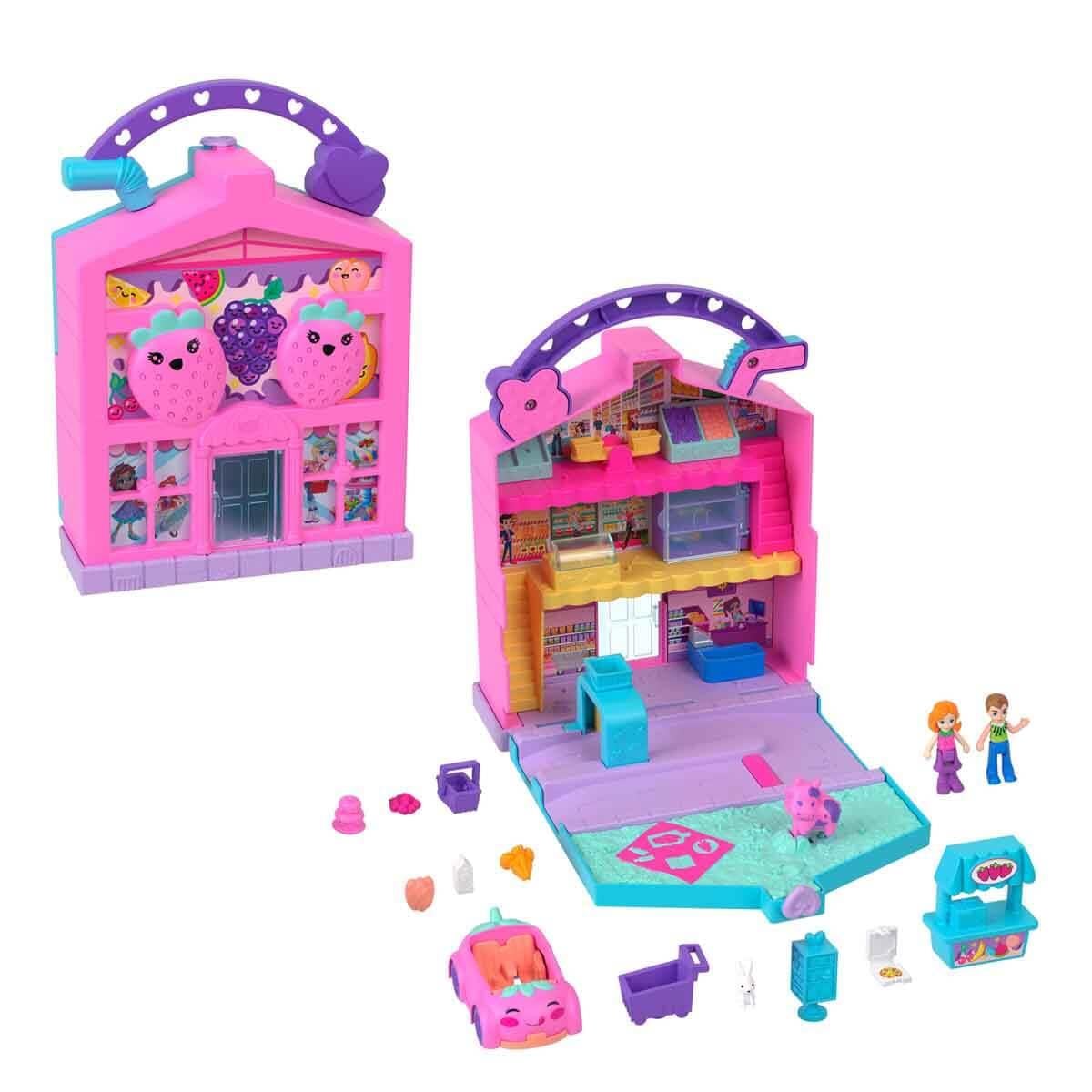 POLLY POCKET POLLYVILLE MARKETI OYUN SETI HRD45 Diğer HRD45