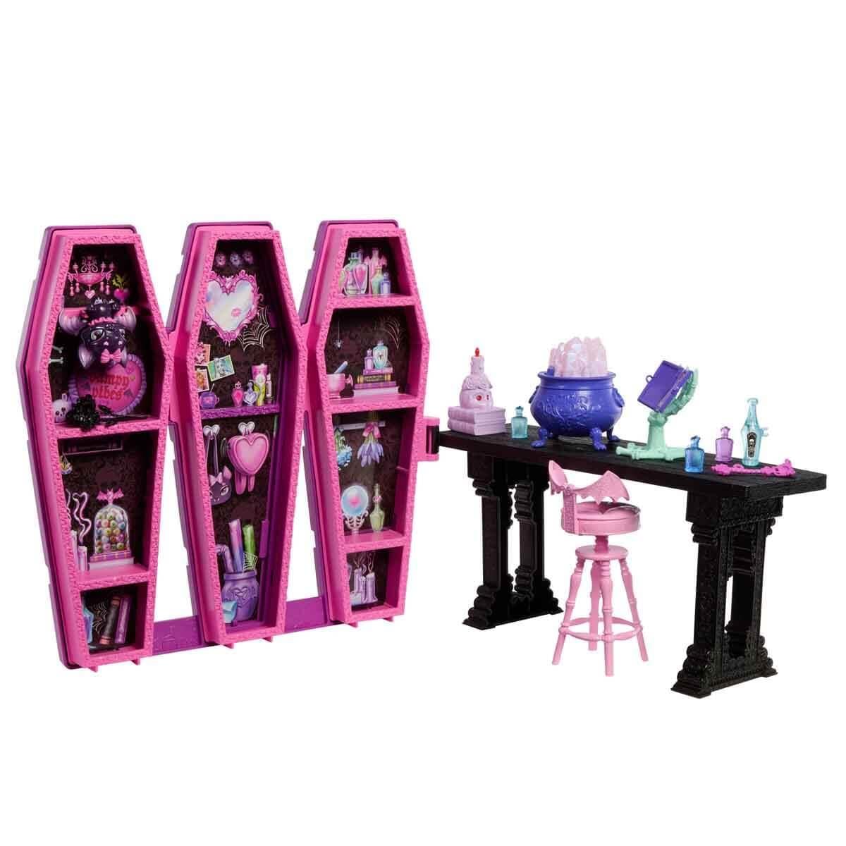 MONSTER HIGH DRACULAURANIN GIZLI IKSIRLER ODASI OYUN SETI JBF15 Diğer JBF15