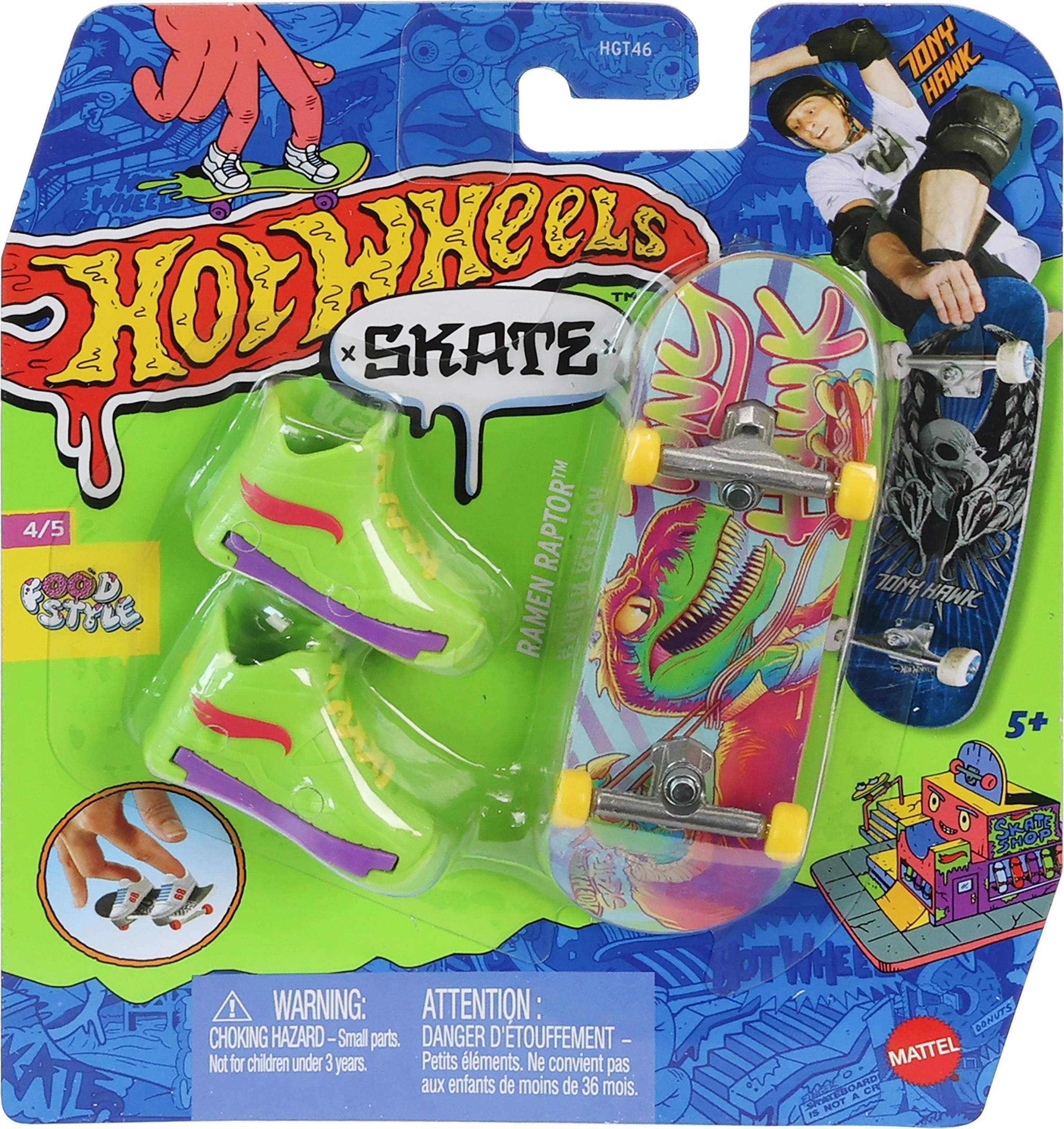 Hot Wheels Skate Parmak Kaykay ve Ayakkabı HGT46-HVJ92 Hot Wheels HVJ92