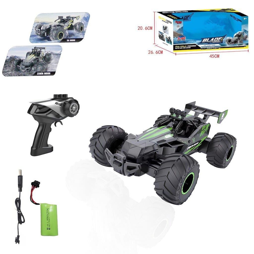 Vardem Uzaktan Kumandalı Full Fonksiyon Şarjlı 2.4 Ghz Blade Gösteri Arabası Koyu Yeşil Vardem VAR SYR 666 815 KY