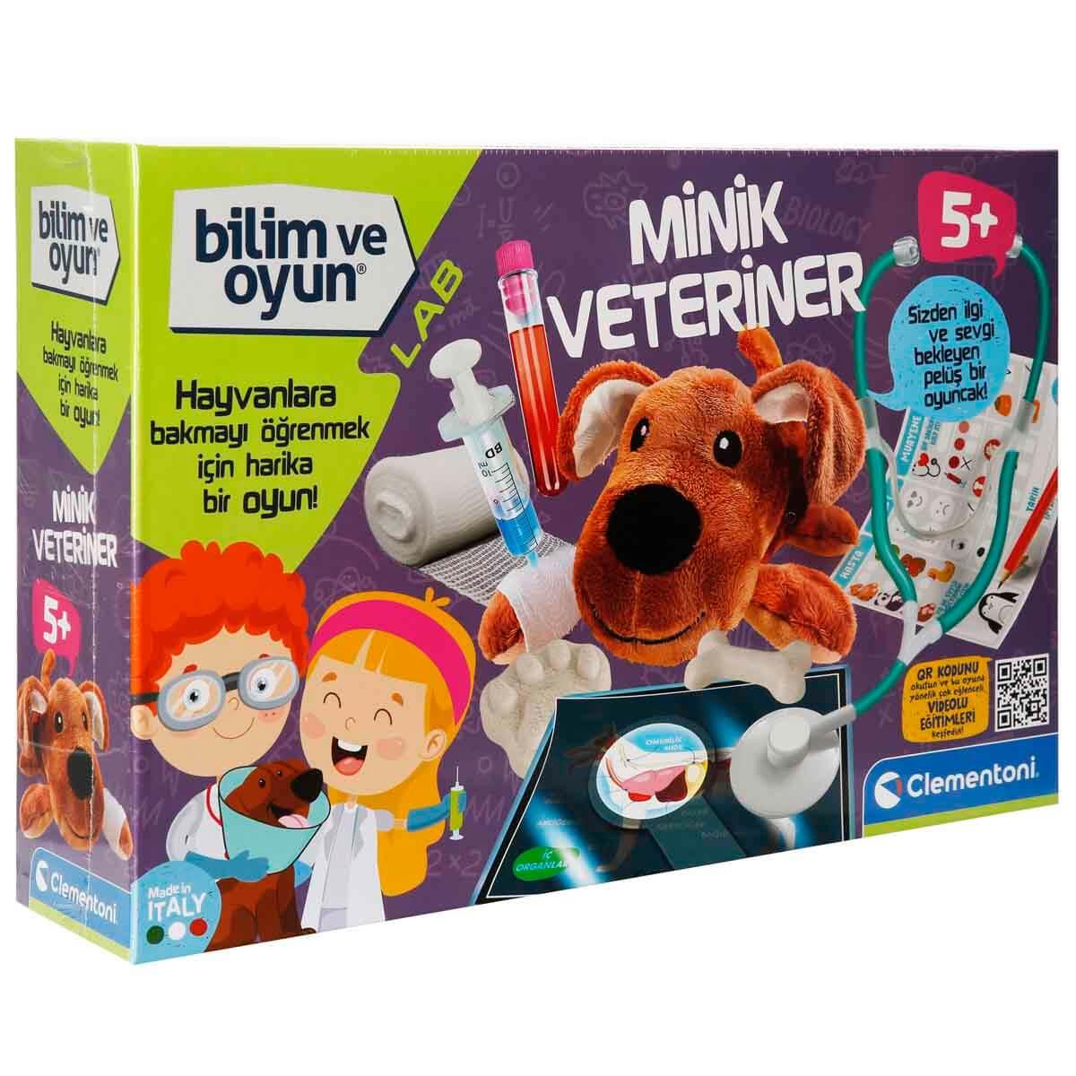 CLEMENTONI BILIM VE OYUN MINIK VETERINER 64195 Diğer CLE 64195