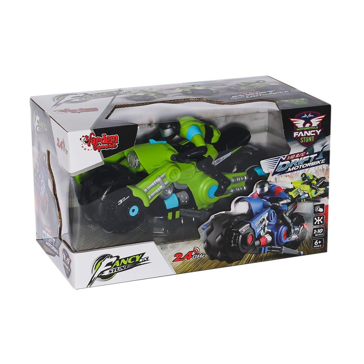 Vardem U/K F/F 2.4G Şarjlı 1:10 Drift Motosiklet Yeşil Vardem MK10A02