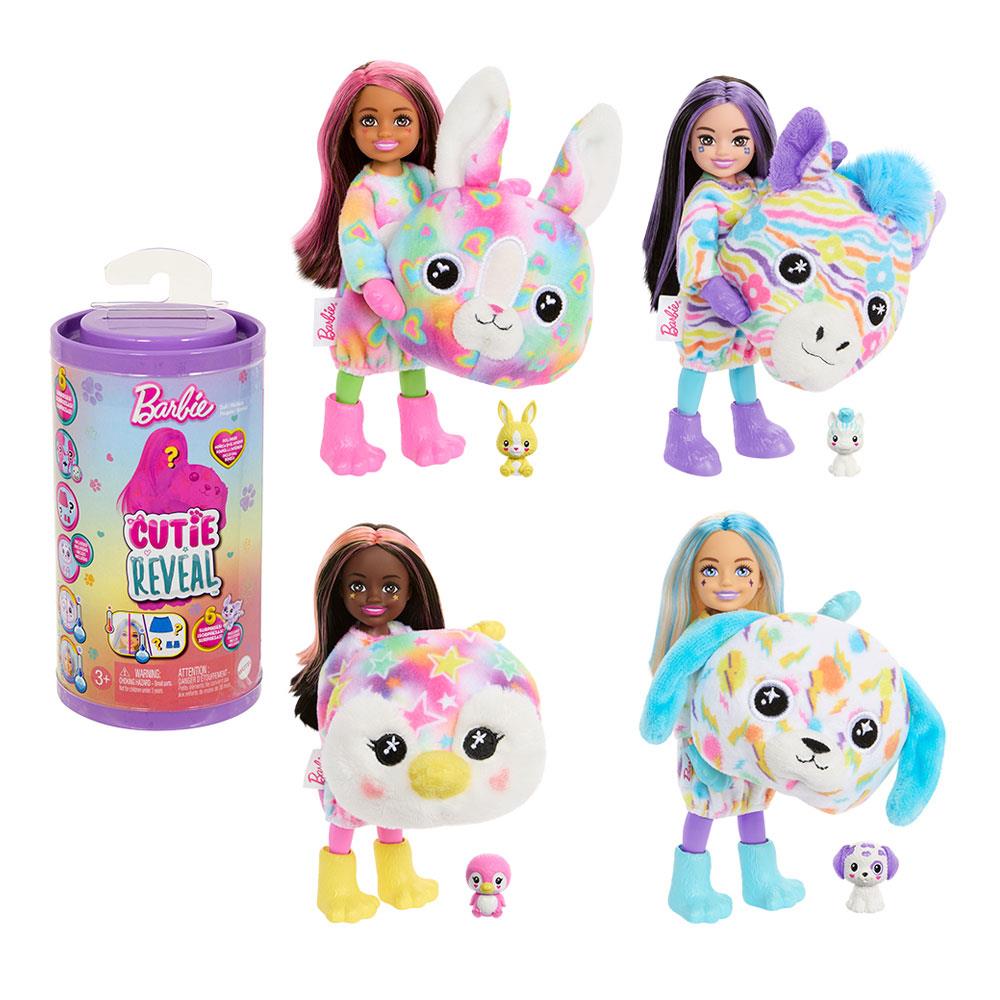 Barbie Chelsea Cutie Reveal Rüya Renkler Serisi HRK42-HRK46 Barbie HRK46