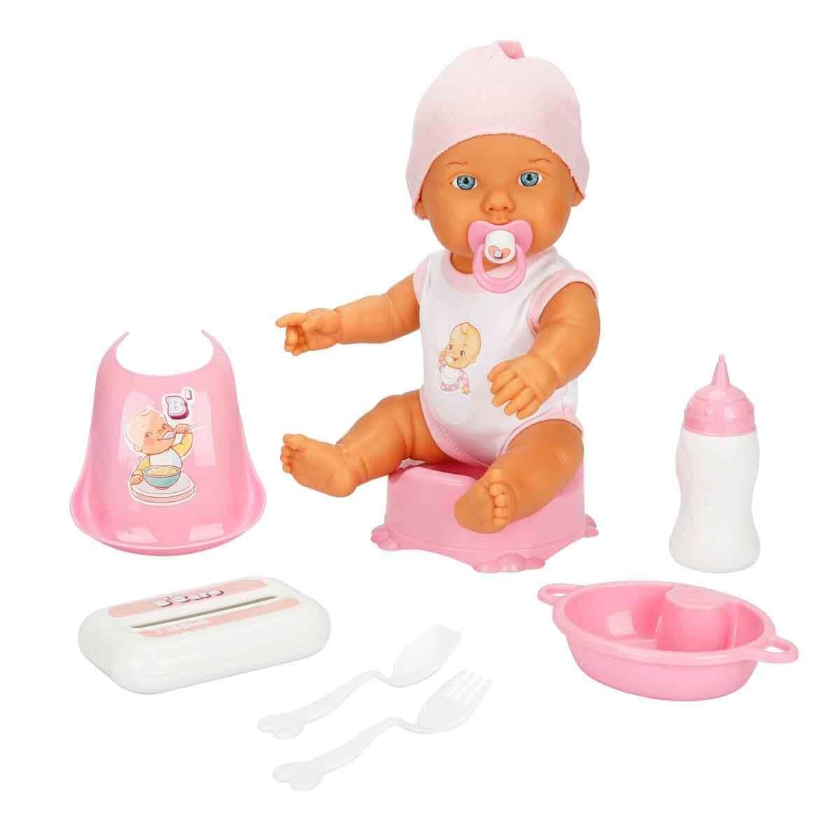 BEBELOU SESLI CARE TIME OYUN SETI 32 CM PEMBE Diğer S00003823 P