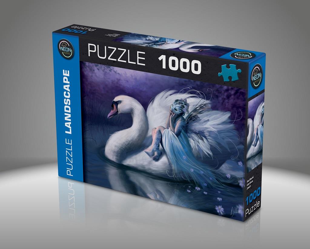 NEON PUZZLE KUGU PERISI 1000 PARCA PUZZLE Diğer KS 20605