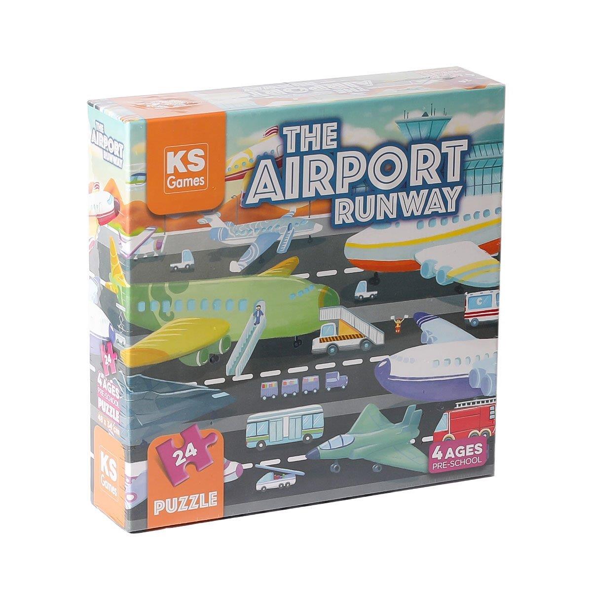 THE AIRPORT RUNWAY PRE-SCHOOL PUZZLE Diğer PRS 32707
