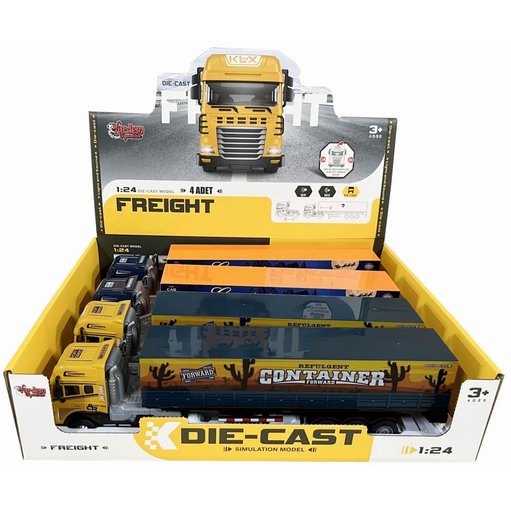 VARDEM SURTMELI DIE-CAST ISIKLI VE SESLI KONTEYNER TASIYAN TIR 5 Diğer KLX800 5