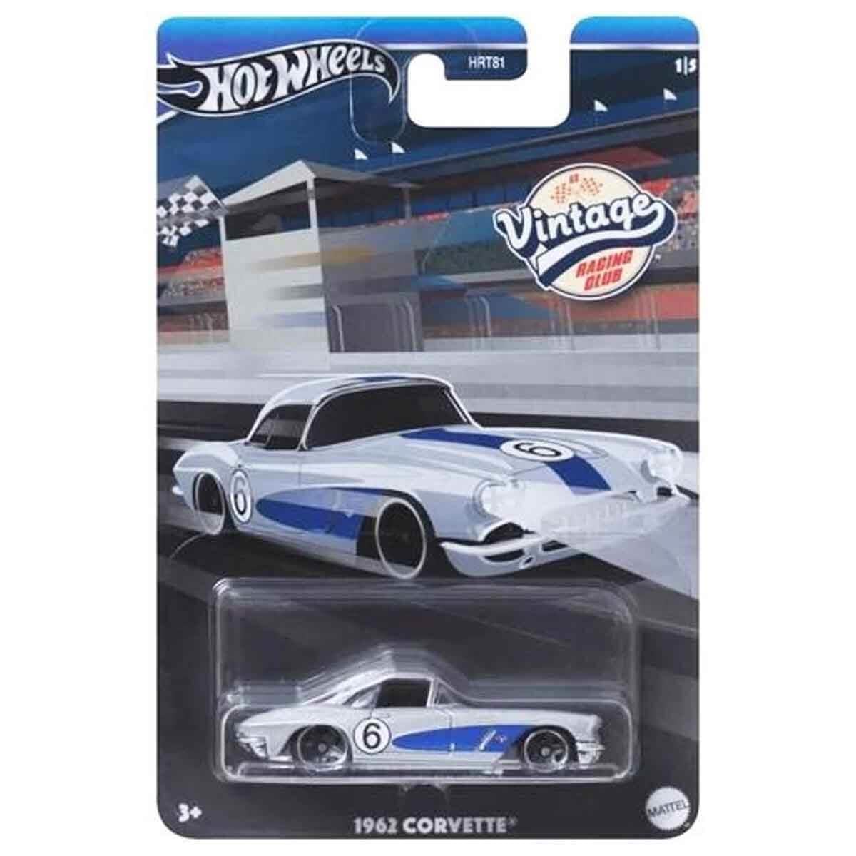 HOT WHEELS VINTAGE TEMALI ARABALAR 1962 CORVETTE HRT81-HRV06 Diğer HRV06