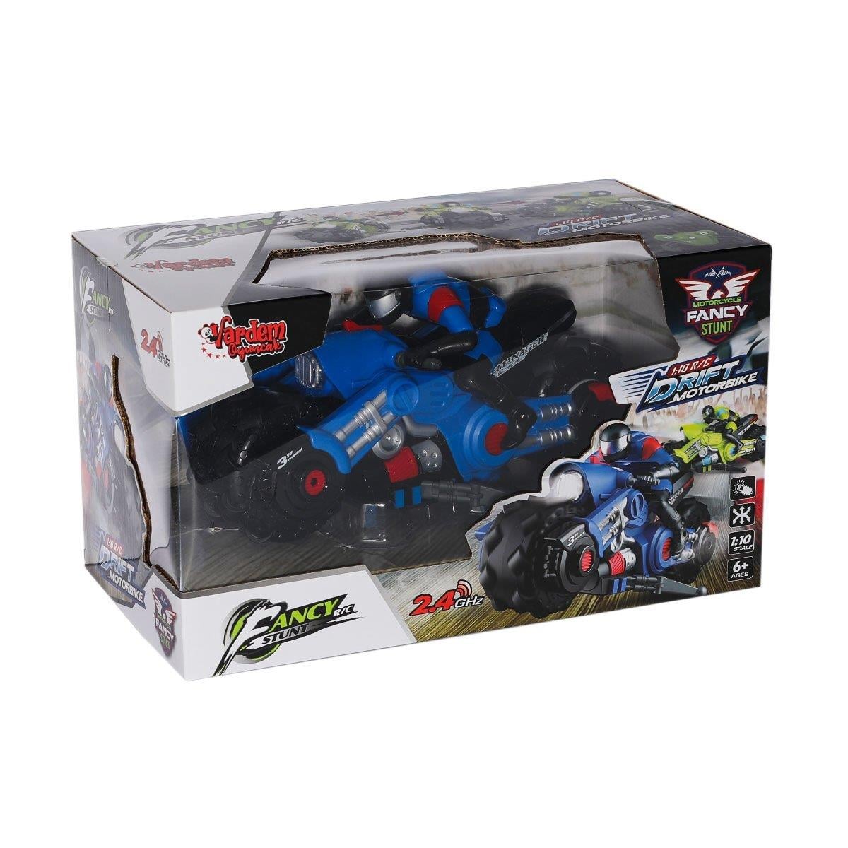 Vardem U/K F/F 2.4G Şarjlı 1:10 Drift Motosiklet Mavi Vardem MK10A01