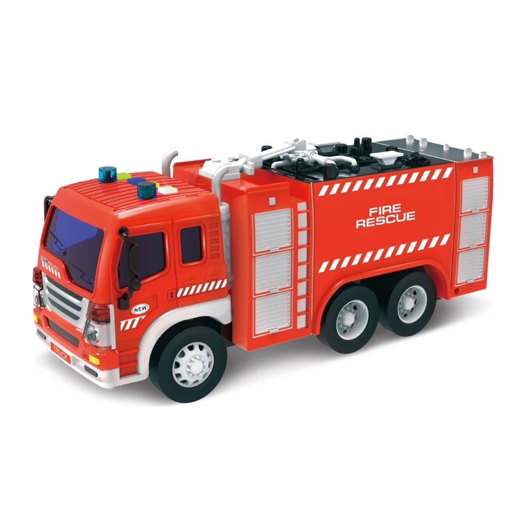 Vardem 1:16 Sürtmeli Sesli Işıklı Su Atan İtfaiye Vardem WY351B