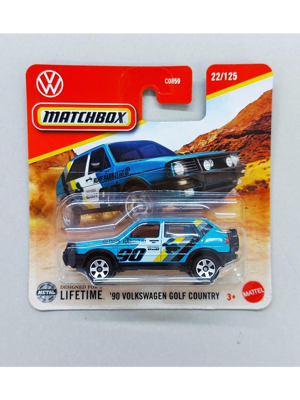 MATCHBOX KOLEKSIYON ARACLARI SERISI 1990 VOLKSWAGEN GOLF COUNTRY GBJ48-JJW04 Diğer JJW04