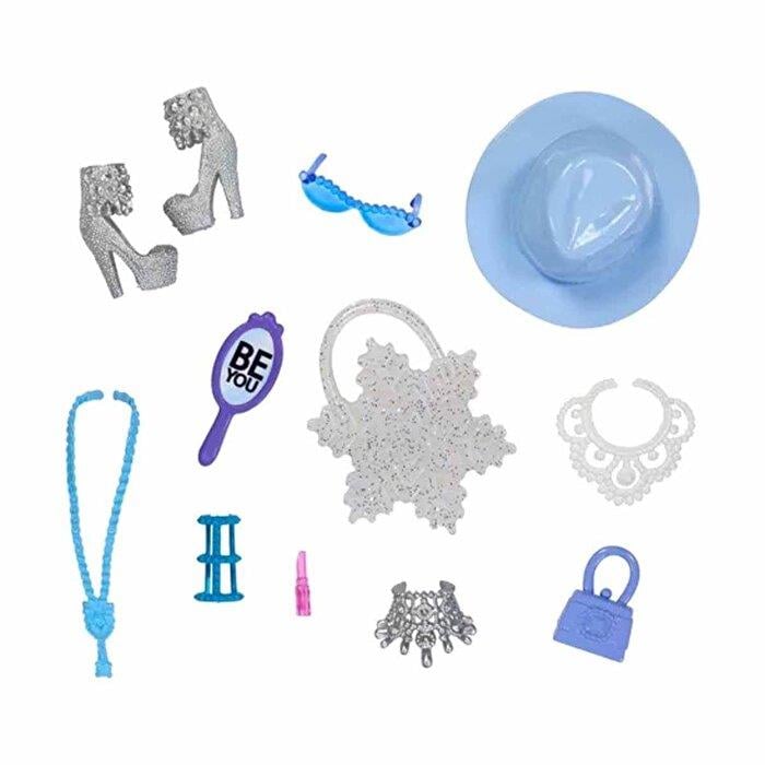 BARBIENIN MODA AKSESUARLARI PAKETLERI MAVI SAPKA GWD98-HWV75 Diğer HWV75