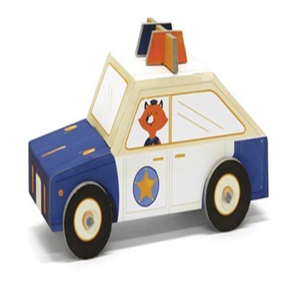 Krooom Polis Arabası 3D Fold My Car